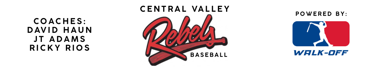 Central Valley Rebels Baseball