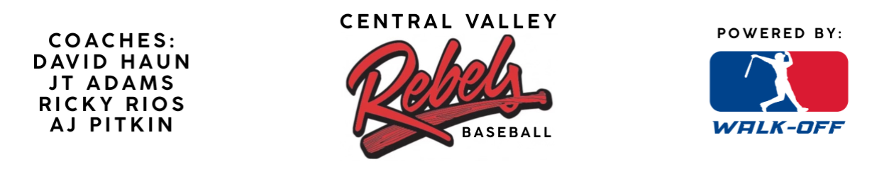 Central Valley Rebels Baseball